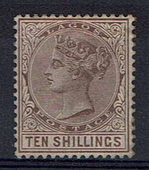 Image of Nigeria & Territories ~ Lagos SG 29 LMM British Commonwealth Stamp